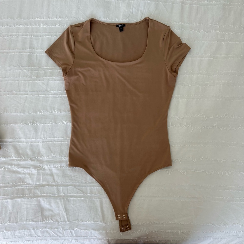 Express nude body contour bodysuit